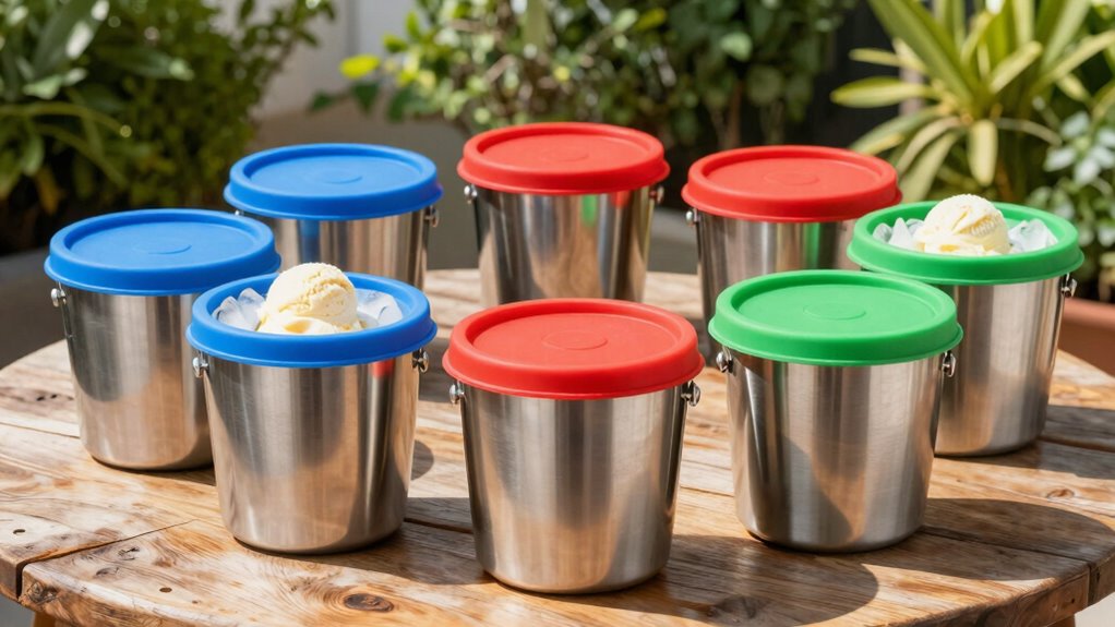 top insulated outdoor ice cream buckets