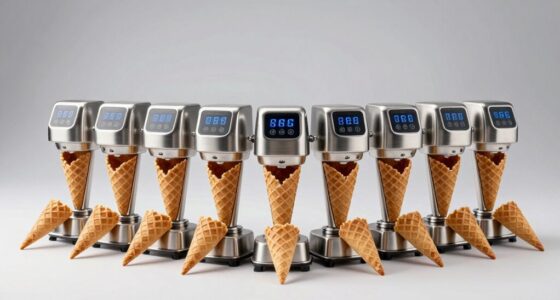 top large capacity waffle cone makers