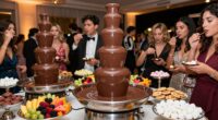 top large party chocolate fountains
