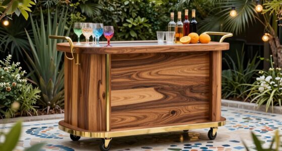 top outdoor bar carts