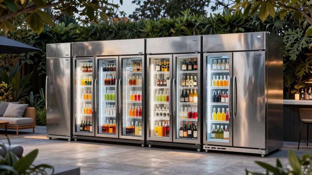 top outdoor bar refrigerators