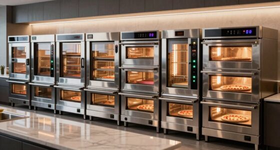 top rotating stone pizza ovens