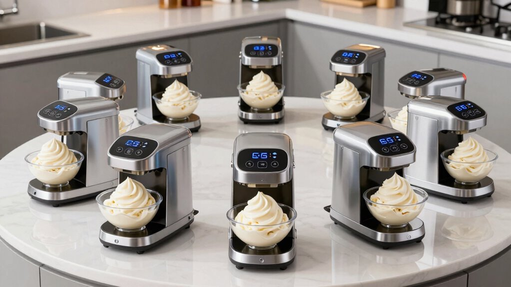 top self cooling ice cream makers