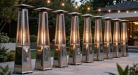 top stainless patio heaters