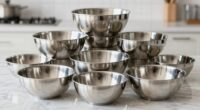 top stainless steel bowl sets
