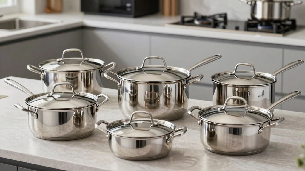 top stainless steel cookware