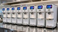 top touch panel soft serve