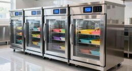 top undercounter blast freezers