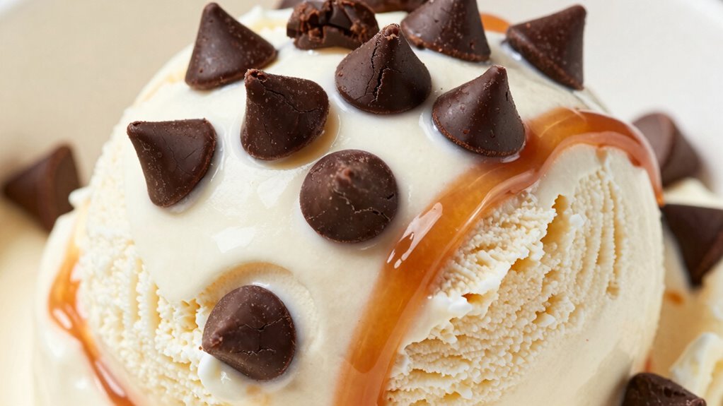 toppings texture changes during freezing