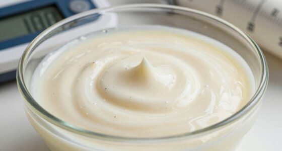 total solids indicate creaminess
