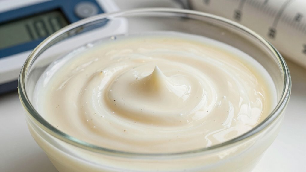 total solids indicate creaminess