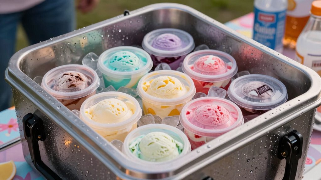 use insulated coolers effectively