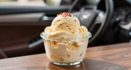 use insulated ice cream container