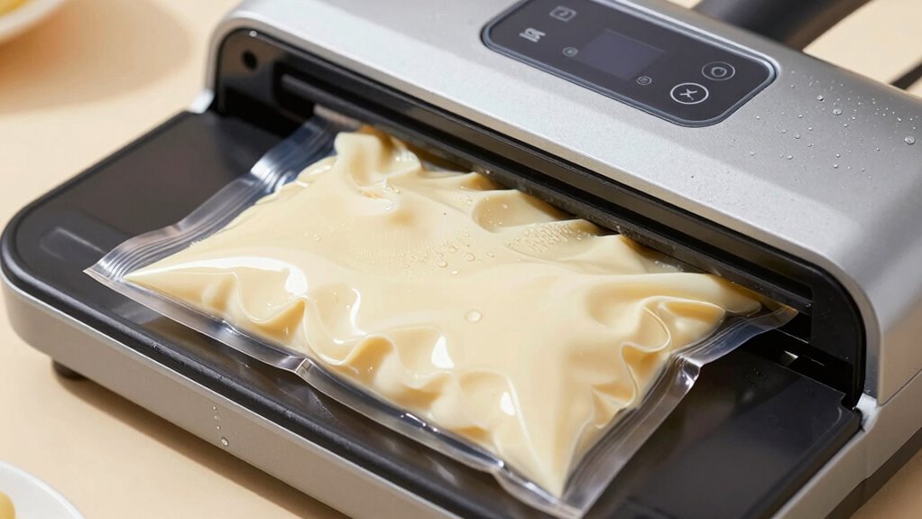 vacuum seal ice cream