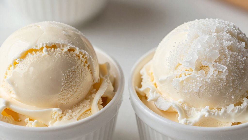 water activity controls ice cream quality