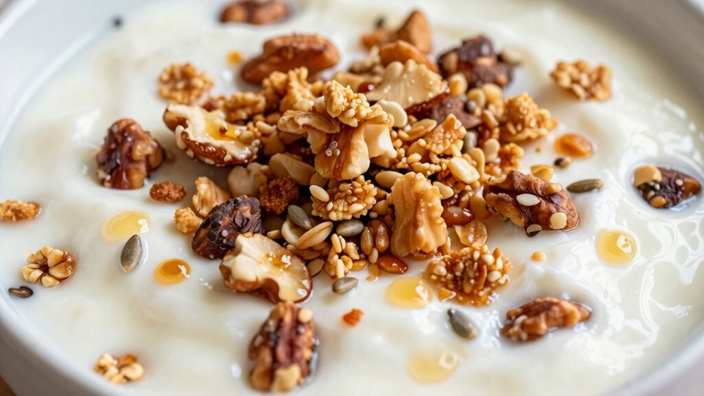 add crunch just before serving