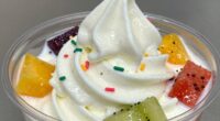 altered frozen yogurt composition