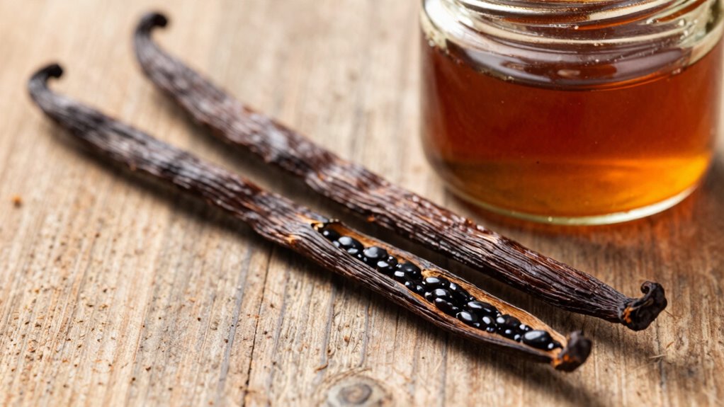 authentic vanilla is mixed