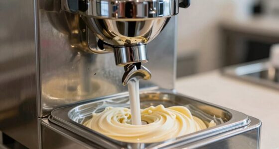 control over ice cream texture