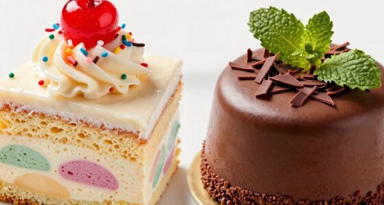 creamy layered dessert comparison