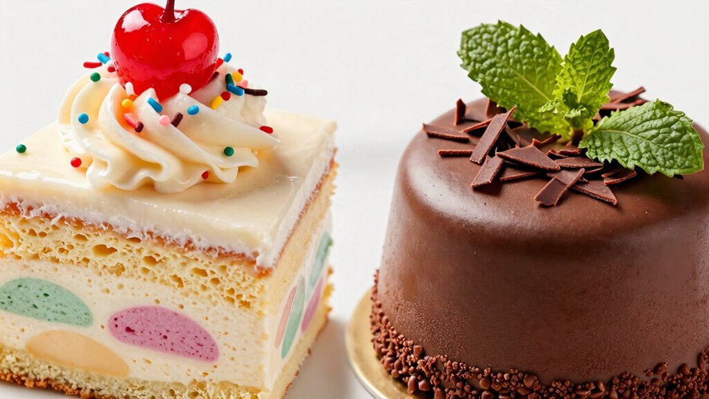 creamy layered dessert comparison
