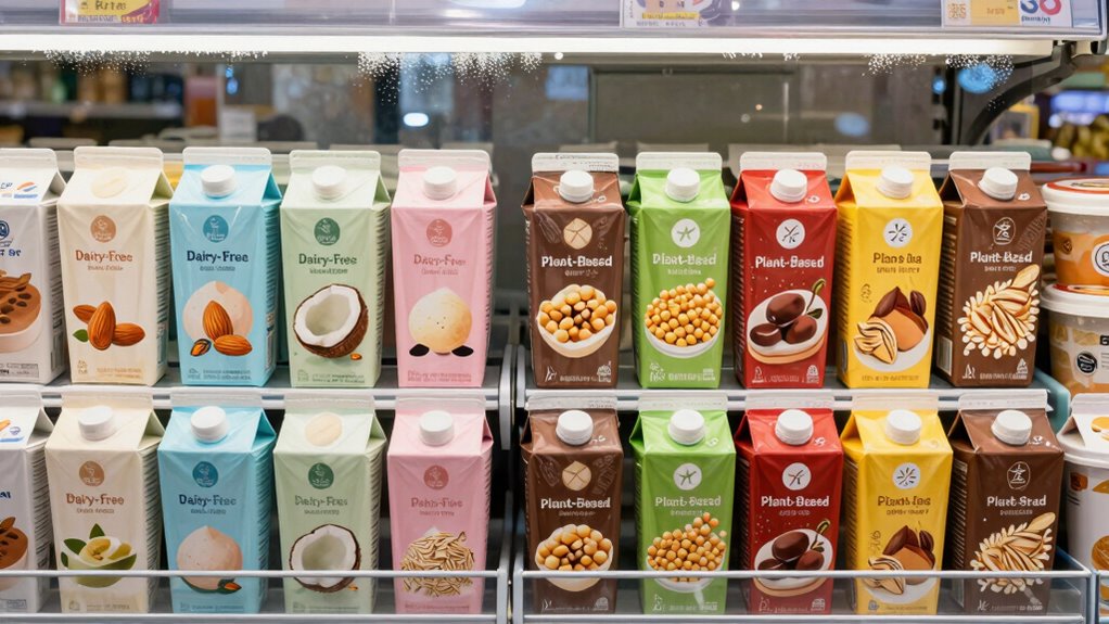 dairy free plant based certified options