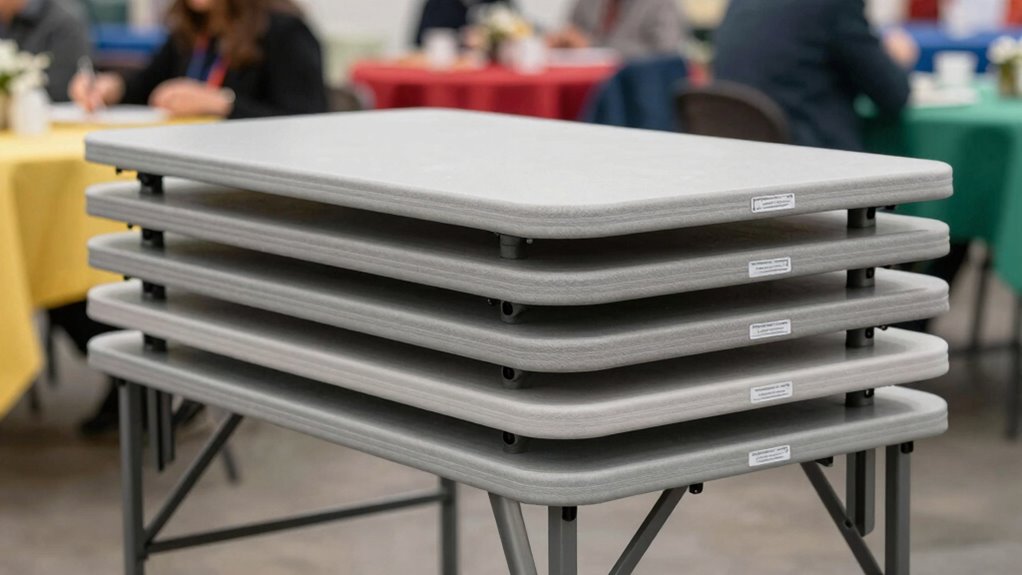 durable portable high capacity tables