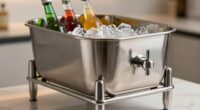 elevated beverage display height