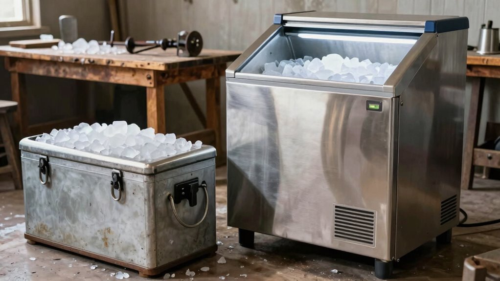 evolution of ice preservation