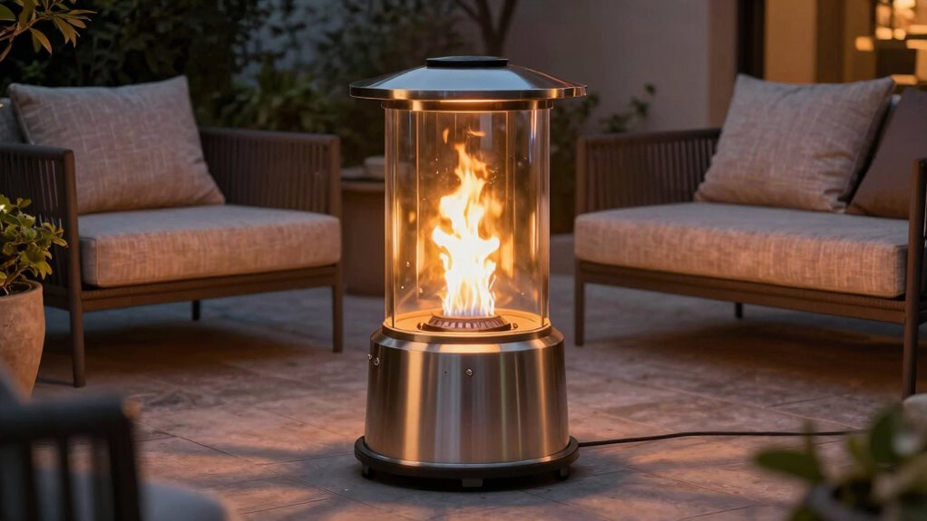 focused directional outdoor heating