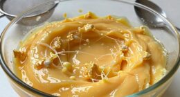 frequent straining improves custard