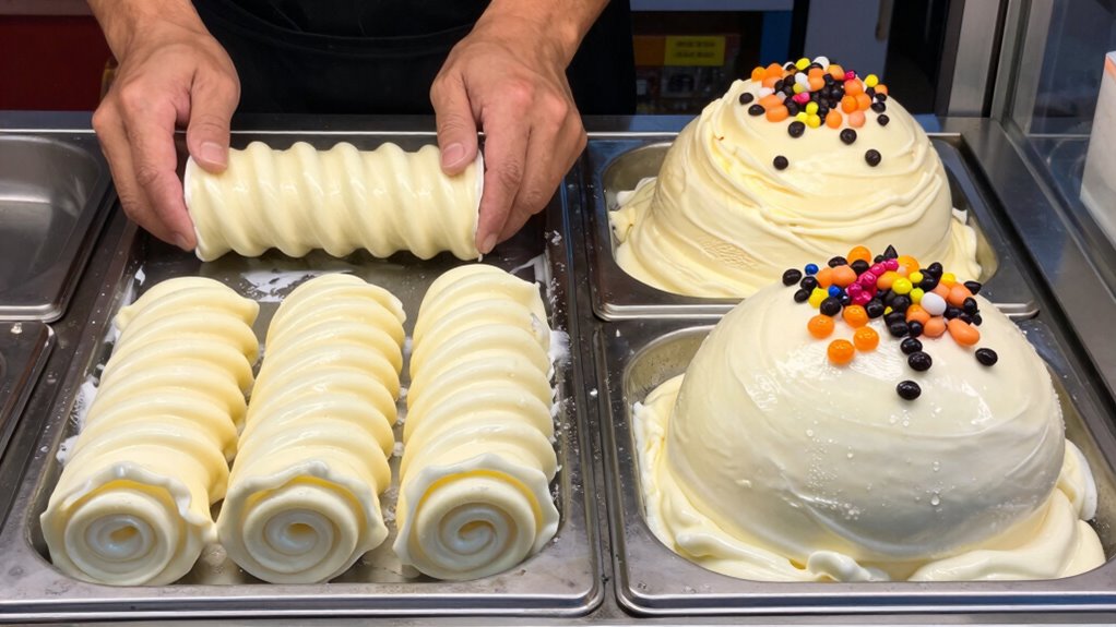 frozen dessert preparation techniques