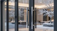 glass doors cause temperature issues