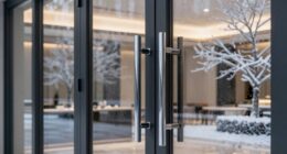 glass doors cause temperature issues
