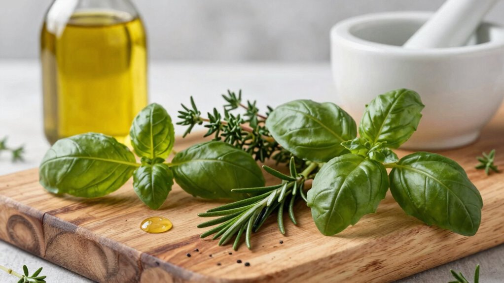 herb infused flavors without grassiness