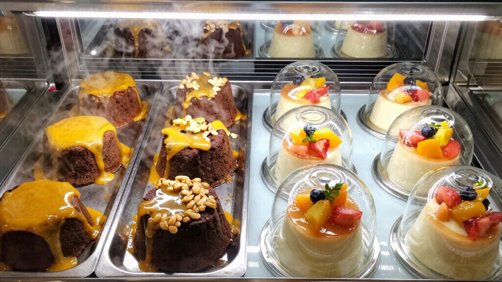 hot and cold dessert management