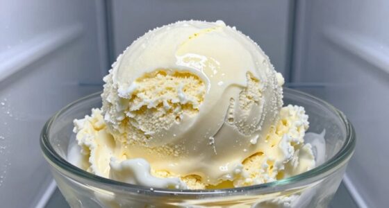 ice cream texture change