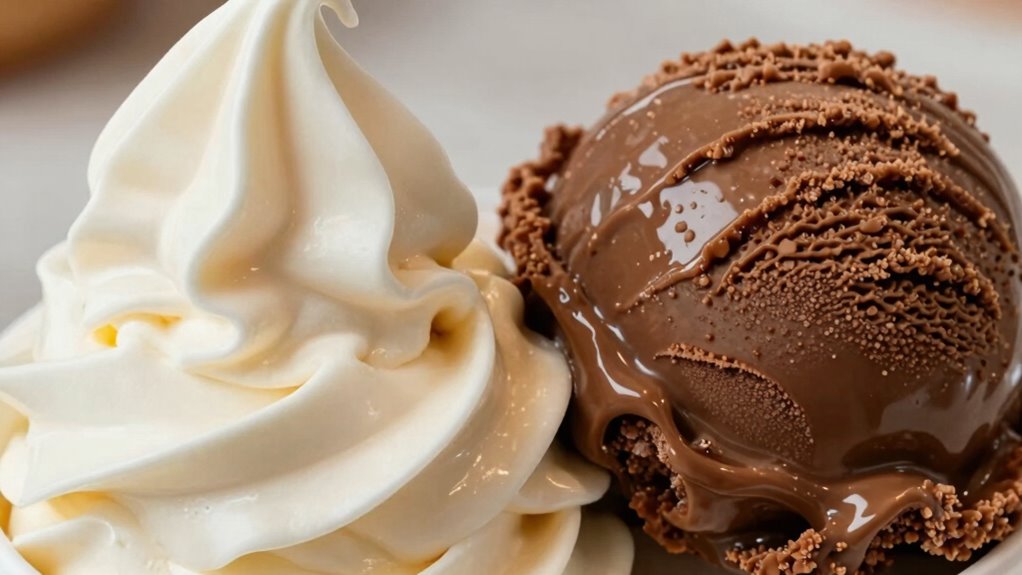 ice cream texture pairing