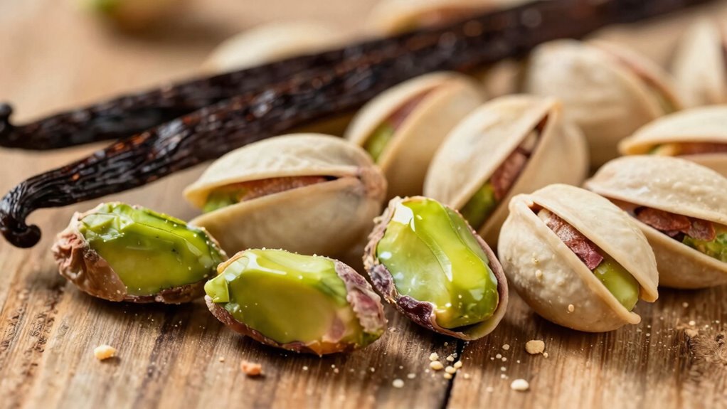 imported pistachios enhance flavor