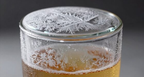 incorrect lid placement causes frost