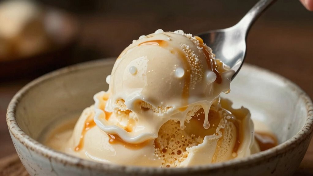 keep ice cream properly frozen