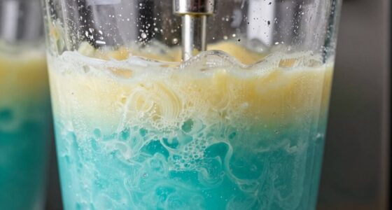 layer separation during freezing
