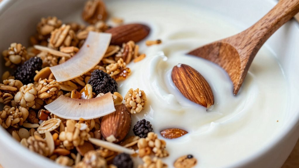 maintain crunch with mix ins