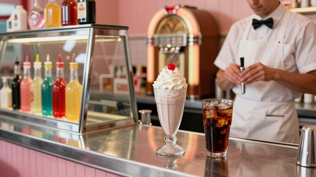malted shakes soda history