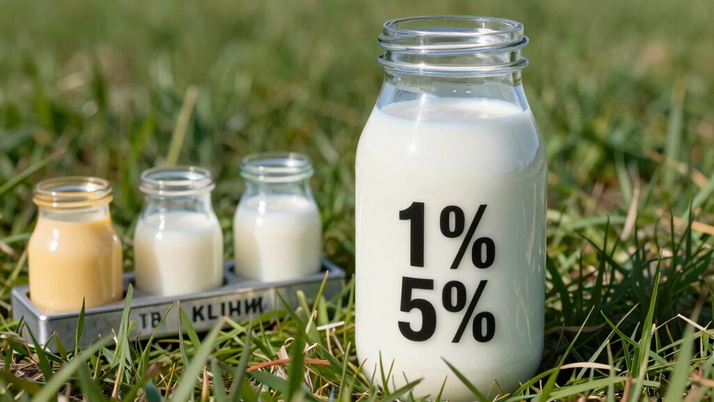 milkfat measurement and standards