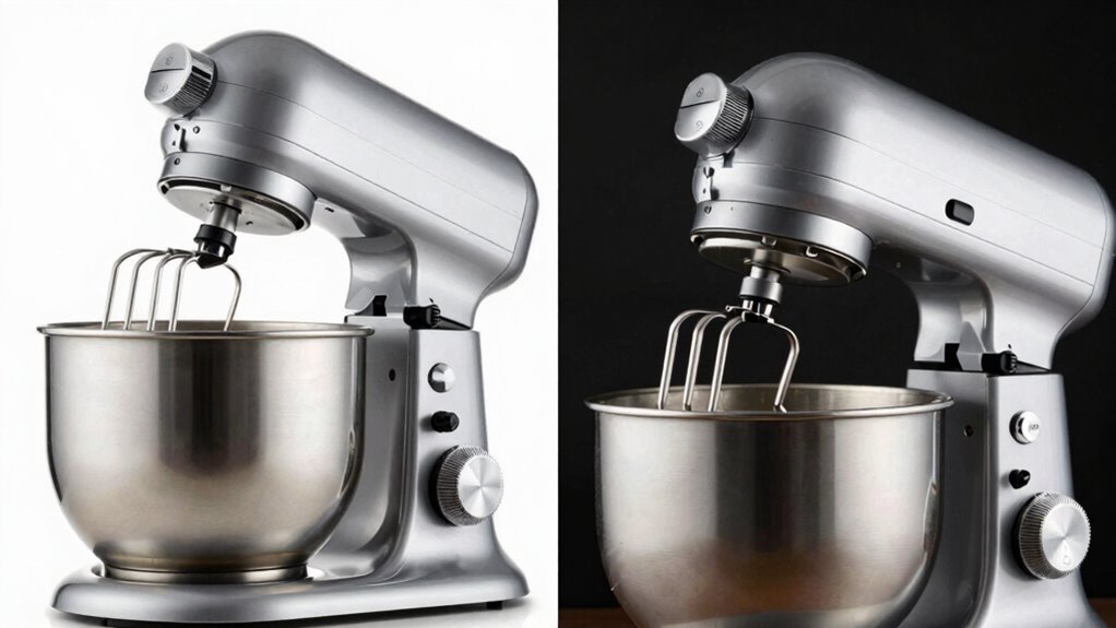 mixer positioning comparison