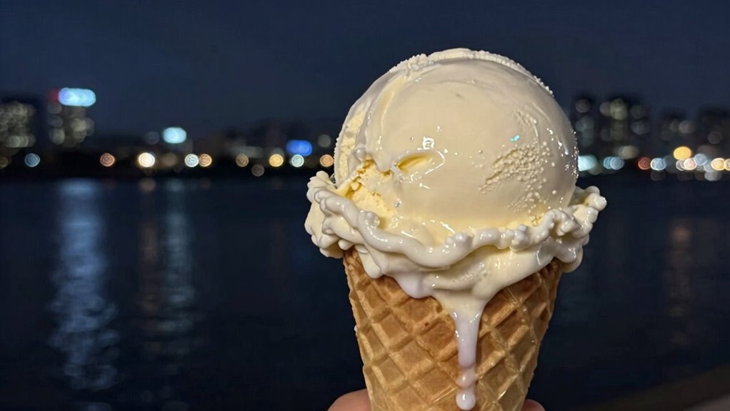 nighttime ice cream effects