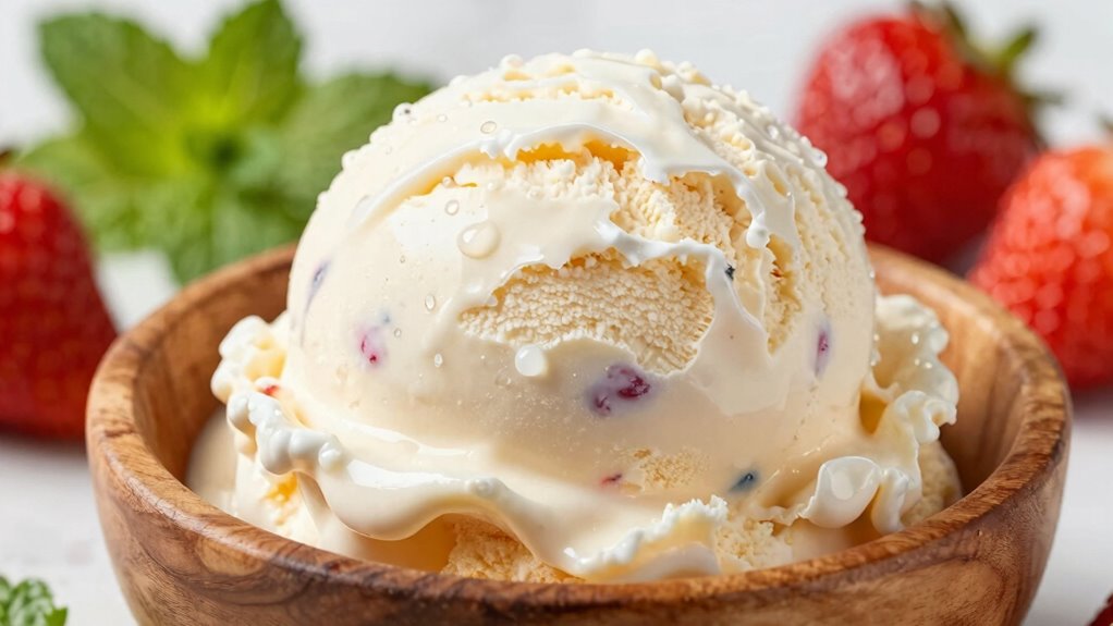 organic ice cream s nutritional similarity