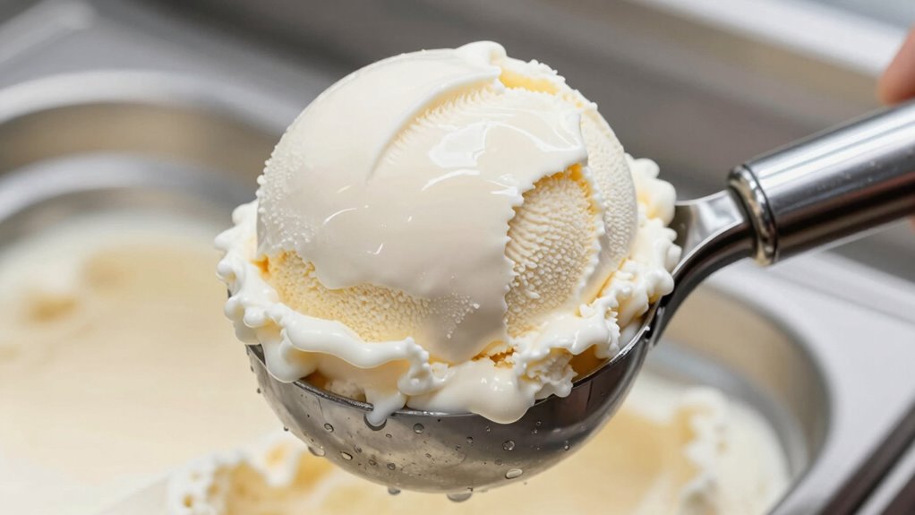 perfect ice cream scooping technique
