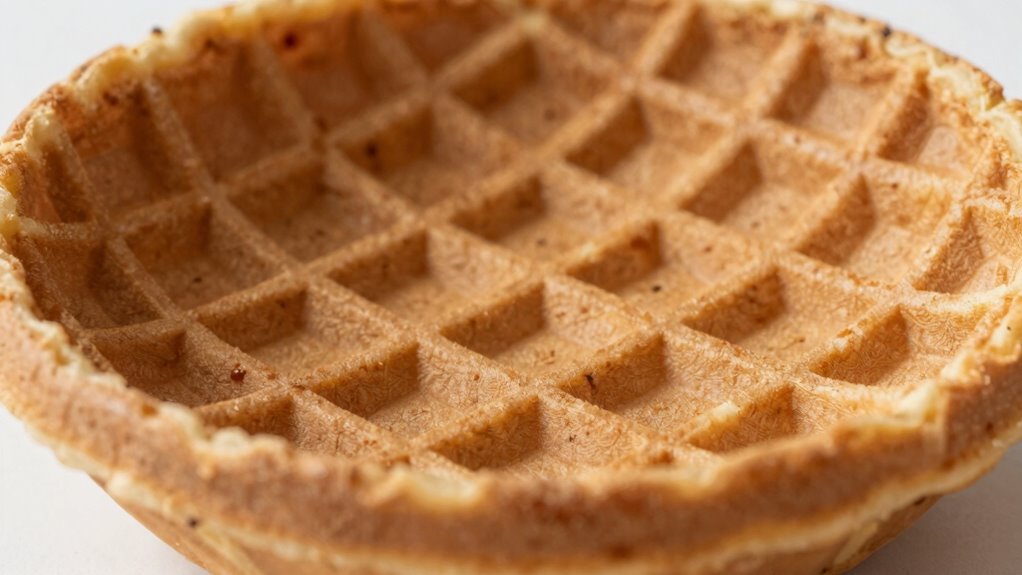 perfectly shaped waffle bowls
